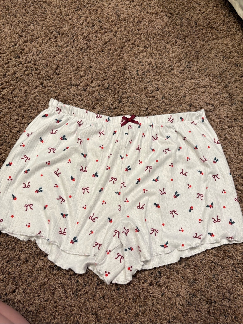 Cherry pj shorts